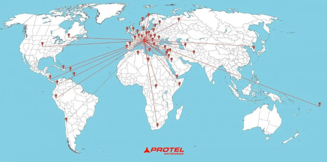 Protel direct sales in the world
